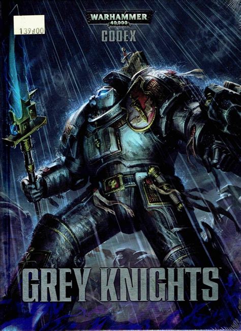 GREY KNIGHTS CODEX 2014 ENGLIS - Książki poświęcone grom - Gry Planszowe, RPG, karciane i bitewne