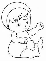 Free Printable Baby Coloring Pages For Kids sketch template