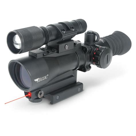 BSA Tactical Sight/Laser/Flashlight Combo - 231158, Laser Sights at ...