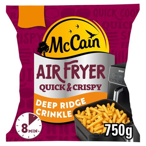 McCain Air Fryer Deep Ridge Crinkle 750g | Iceland Foods