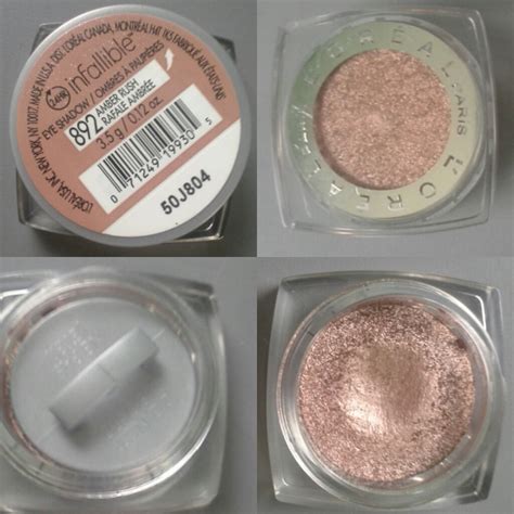 Thatfitbeauty: L'Oreal Infallible Eyeshadow in Amber Rush Review!