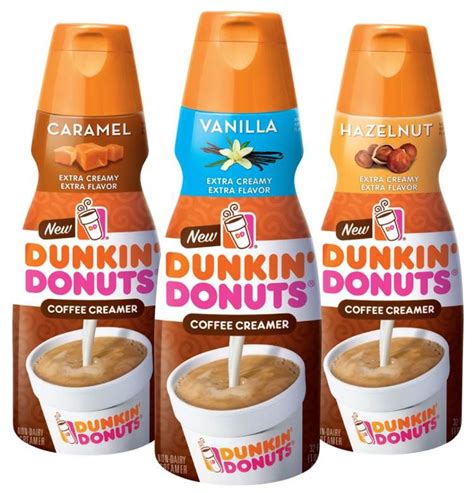 DUNKIN’ DONUTS DEBUTS THREE NEW IN-HOME COFFEE CREAMER FLAVORS | Dunkin'