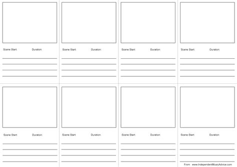 How To Create A Storyboard For Music Videos (With Template)