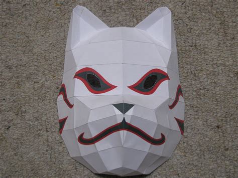 Anbu Mask- Papercraft by Shinigamichick39 on DeviantArt