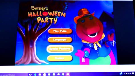 Barney- Barney's Halloween Party - YouTube