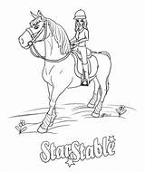 Star Stable Coloring Pages sketch template