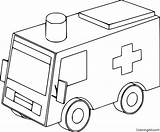 Ambulance Coloring Pages 51 Free Printables  ColoringAll sketch template