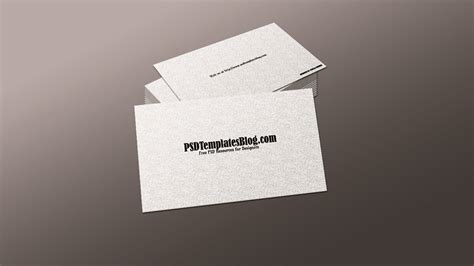 Free Business Card Mockup In Grey Background by PSDTemplatesBlog on DeviantArt