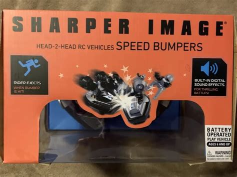 SHARPER IMAGE ROAD Rage Speed Bumpers Remote Control Ejecting Bumper Cars-New $17.99 - PicClick