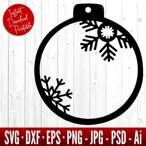 12+ Free Christmas Ornament Svg File - Download Free SVG Cut Files and Designs | Picartsvg.com ...