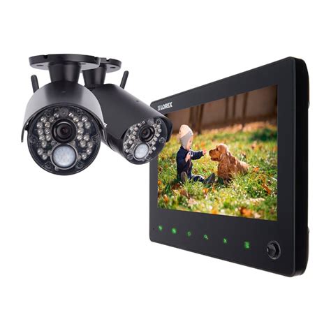 Lorex LW2762H - Monitor / DVR + camera(s) - wireless - 7" LCD - 4 channels - 2 camera(s) - CMOS ...