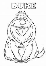 The Secret Life Of Pets Coloring Pages  Best For Kids sketch template