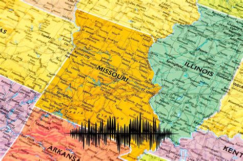 Sudden Swarm of Quakes Measured Near Missouri's New Madrid Fault