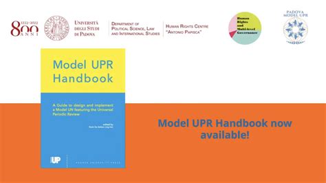 Model UPR Handbook launch