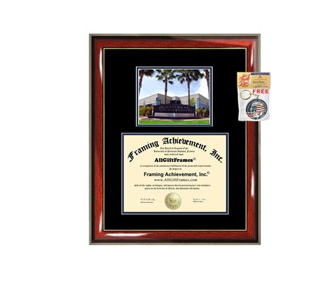 Buy National University Diploma Frame Graduation Degree Frame Certificate Plaque Framing ...