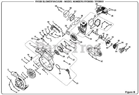 Ryobi Leaf Blower Parts Diagram