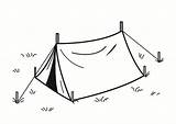 Free Coloring Pages Of Tents sketch template