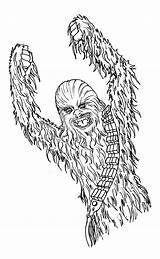 Chewbacca Coloring Pages  Best For Kids sketch template