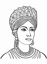 Royal Queen Coloring Page  Download Print Or Color Online For Free sketch template