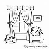 Window Coloring Pages  Free & Printable sketch template