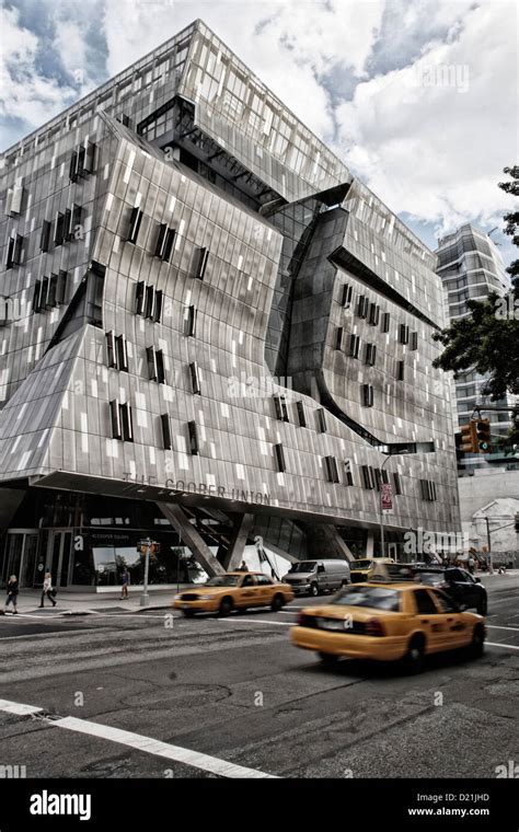 Cooper Union Buidling by Morphosis architects, Manhattan, New York City, New York, USA Stock ...