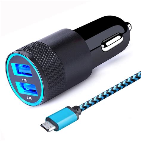 Car Charger,Dual USB Car Charger output 3.4A Quick Charger Mobile Phone Car charger adapter for ...