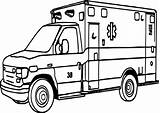 Ambulance Coloring Pages At GetDrawings  Free Download sketch template
