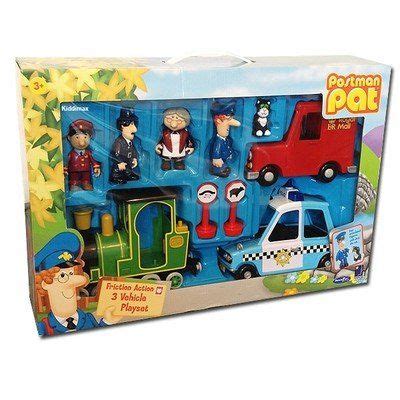 Postman Pat Friction Action 3 Vehicle Playset: Amazon.co.uk: Toys & Games | Postman pat, Playset ...