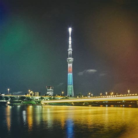 Tokyo 2020 Olympics: The iconic Tokyo Skytree lights up to celebrate the #1YearToGo milestone to ...