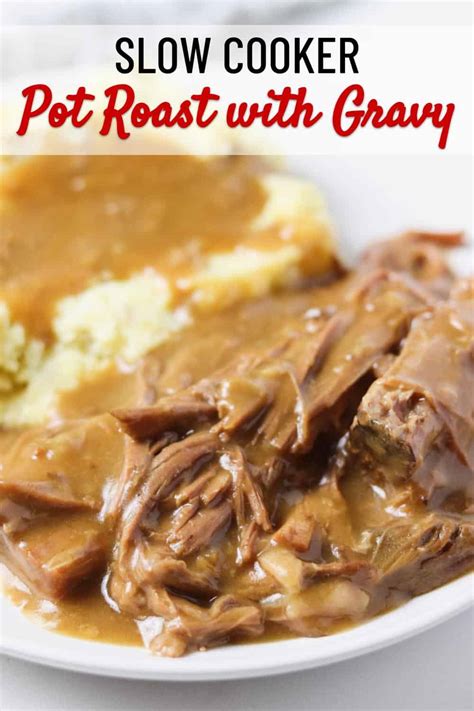 Pot Roast with Gravy - Skinny Comfort