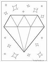 Sparkling Fun Explore The World Of Coloring Pages With Diamonds sketch template