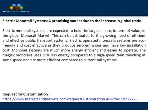 Monorail Market by Type (Straddle, and Suspended), Propulsion Type ...