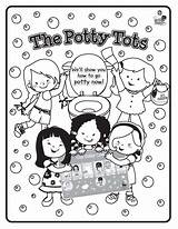 Coloring Pages  Potty Tots sketch template