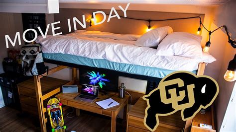 CU BOULDER MOVE IN DAY + DORM TOUR 2018!!(my first day at college) - YouTube