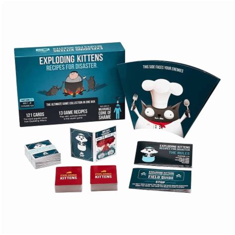 Exploding Kittens Recipes For Disaster Board Game, 1 Unit - Kroger