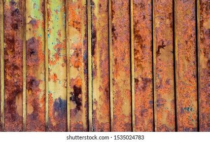 Rusty Metal Panel Texture Reinforced Bars Stock Photo 1535024783 | Shutterstock