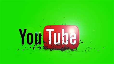 Intro YouTube Logo Green screen Full HD - YouTube