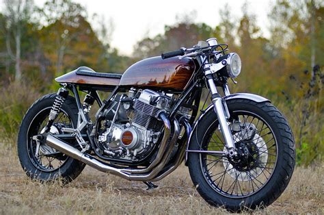 Retaining Retro - 'Woody' Honda CB750 cafe racer - via returnofthecaferacers.com Cb750 Cafe ...