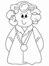 Doctor Coloring Pages sketch template