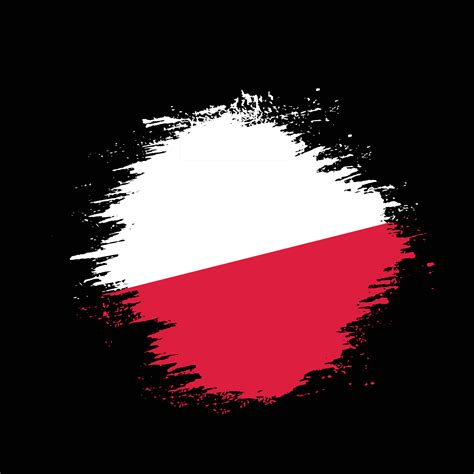 Splash Poland grunge flag vector 16830266 Vector Art at Vecteezy