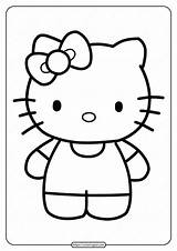 Free Printable Hello Kitty Coloring Pages  colouring sketch template