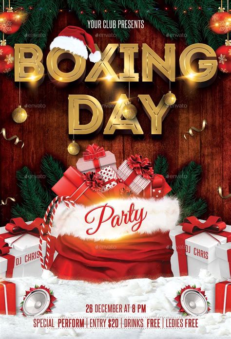 Boxing Day | Boxing day, Boxing day traditions, Box