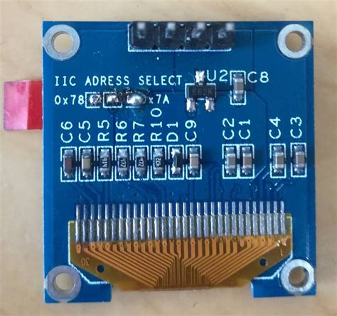 128x64 SSD1306 OLED display skips every alternative row when i2c ...