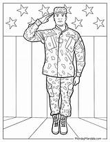 Free Printable Army Coloring Pages  Free Printables Hub sketch template