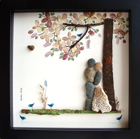 Unique WEDDING Gift-Personalized Wedding Gift-Pebble Art-Gift | Etsy