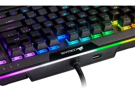 Corsair K95 Platinum XT Cherry MX Blue Switch RGB Black Wired Mechanical Gaming Keyboard ...