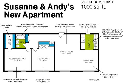 Andy's Apartment Layout Meme | Here's the layout of our new … | Flickr