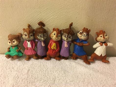 Alvin And The Chipmunks Happy Meal Toys Lot | #1812993137