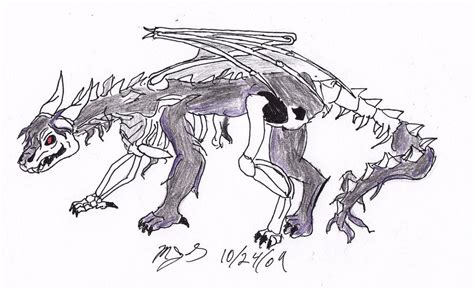 Zombie dragon by Orsonfoe on DeviantArt