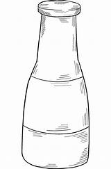 Bottle Of Milk coloring Page  ColouringPages sketch template
